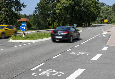 Salmbach Fahrradspur