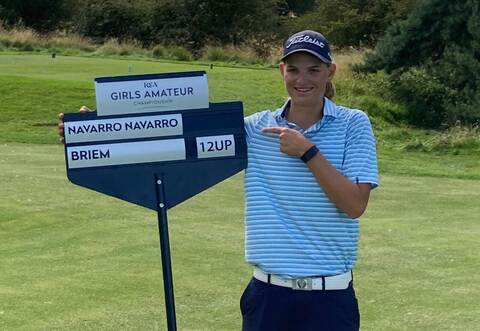 Glückliche Siegerin: Helen Briem.