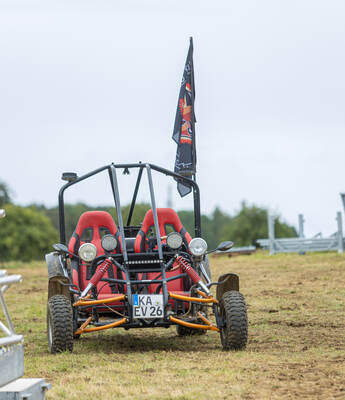 Aufbau Jubiläum Lobo MC