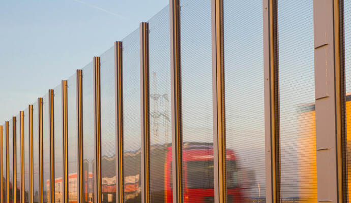 Insgesamt drei Lärmschutzwände sollen erbaut werden.