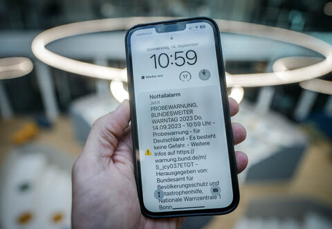 Bundesweiter Warntag zum Test der Warnsysteme