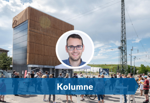 Eine Kolumne von PZ-Redakteur Christoph Stäbler zum Fahrradparkhaus in Mühlacker.