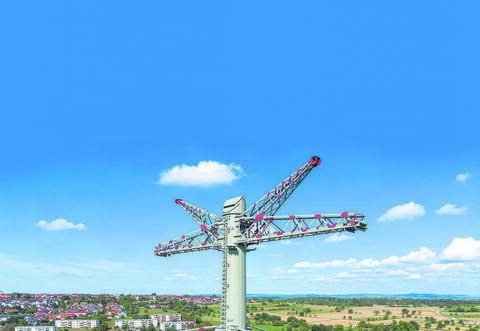 Vollwandmast 380kv TransNet