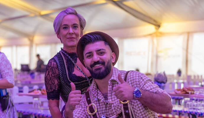 Oktoberfest Pforzheim Eröffnung Blaumeisen