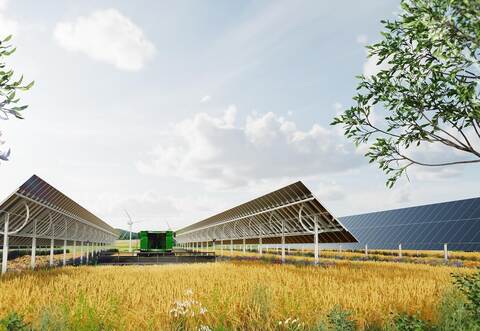 Visiolar setzt mit PV-Trackern Maßstäbe für Agri-PV-Anlagen