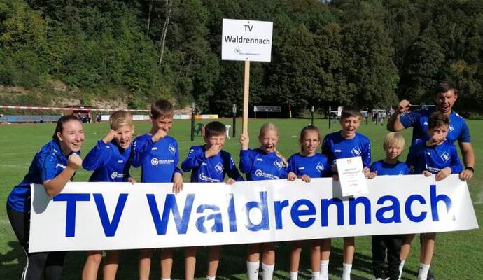 Die U12-Faustballer des TV Waldrennach spielten bei der deutschen Jugend-Meisterschaft groß auf.