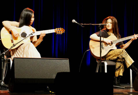 Vietnam trifft Indonesien: Thu Le und Josephine Alexandra (rechts).