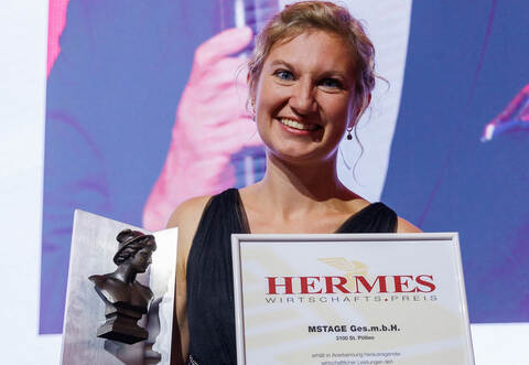 Preisgekrönt: Melanie Prange.