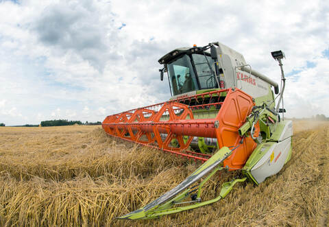 Wechselhaftes Wetter bremst Getreideernte in Sachsen aus