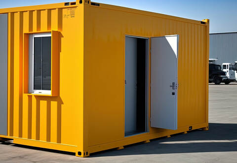 For a construction site, consider using portable offices or a container office. Generative AI