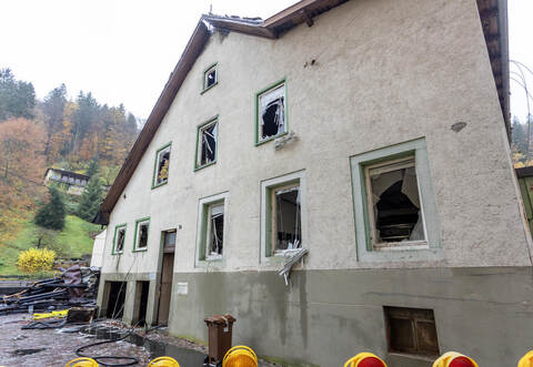 Neuenbürg Vollbrand Altes EWerk