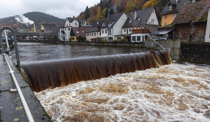 Enz Neuenbürg Wasserstand