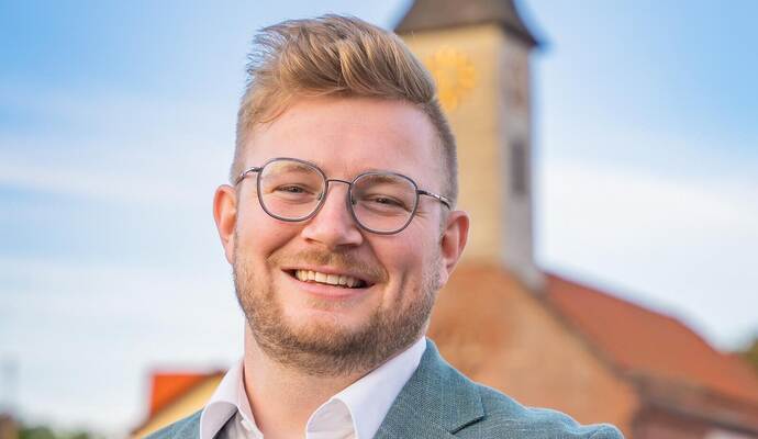 Johannes Schaible hat seine Bewerbung am Samstag eingeworfen. Johannes Schaible hat seine Bewerbung am Samstag eingeworfen.