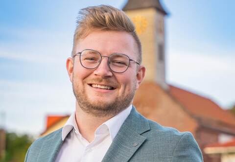 Johannes Schaible hat seine Bewerbung am Samstag eingeworfen.