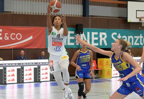 Dämpfer in der Bundesliga: die Sterne mit Adrienne Webb.