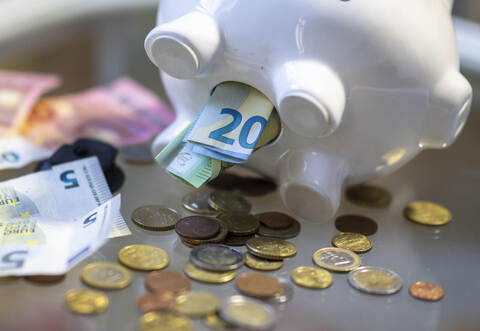 Welches Sparschwein kann man noch schlachten? Die Haushaltszahlen von Enzkreis, Städten und Gemeinden sind 2024 ungewöhnlich schlecht, die weiteren Aussichten noch trüber. Jetzt streiten Lokalpolitiker überall um Einsparungen und Streichungen. Foto: Hendrik Schmidt/dpa