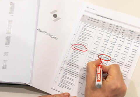 Ausgaben streichen: Auf dieses Ziel können sich die Kreistagsfraktionen einigen. Aber wo soll man den Rotstift konkret ansetzen? Da wird es kompliziert, weil die Einschnitte schmerzhaft sind.