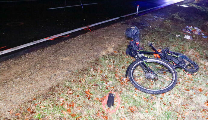 Die Unfallstelle zwischen Neuhausen und Schellbronn.
