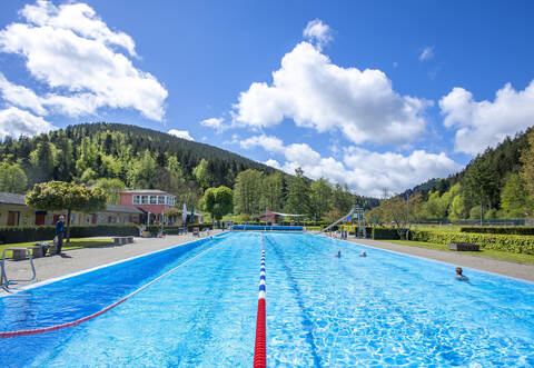 Calmbach Waldfreibad Wiedereröffnung