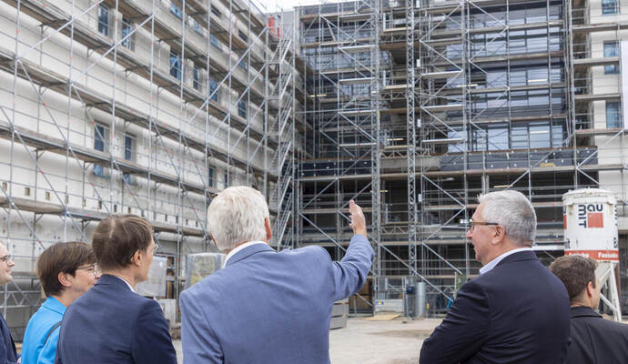 Lauterbach Besuch Campus Calw