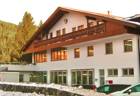 Der neue Produktionsstandort von OBE Italy in Cortina d’Ampezzo.