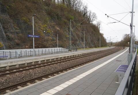 Seit dem barrierefreien Ausbau erstrahlt Königsbach.