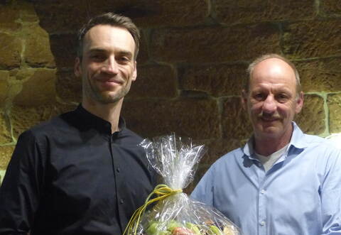 René Skiba, Geschäftsführer der Tourismus GmbH Nördlicher Schwarzwald und Jochen Borg, CDU-Stadtverbandsvorsitzender, informierten über das Thema Tourismus.