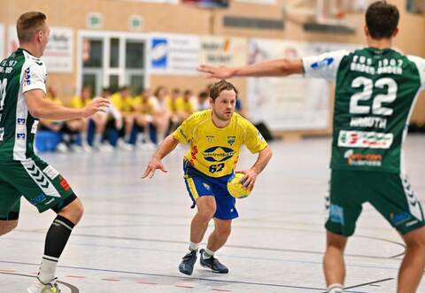 Neuenbürgs Timo Bäuerlein zeichnet gegen Baden-Baden für rund ein Drittel der Tore des „Foxes“ verantwortlich.