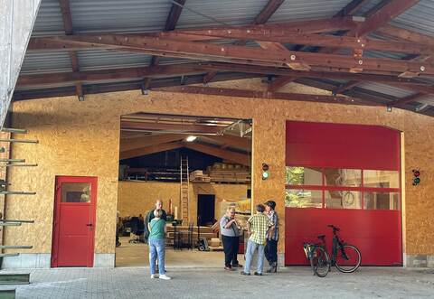 Über 1700 Stunden Eigenleistung haben die Feuerwehrleute in Lomersheim bereits in ihr neues Domizil im Letten gesteckt. Es fehlen aber wichtige Schritte, um das Bauprojekt abschließen zu können.