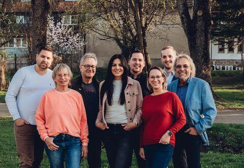 SPD-Bewerber für Illingen und Schützingen (von links): Marc Wunderlich, Ursula Rittinger, Dieter Kiesling, Kathrin Kurfiss, Maximilian Wiegand, Nicole Jeschek, Nikolaj Bevz, Sigi Nonnenmann.