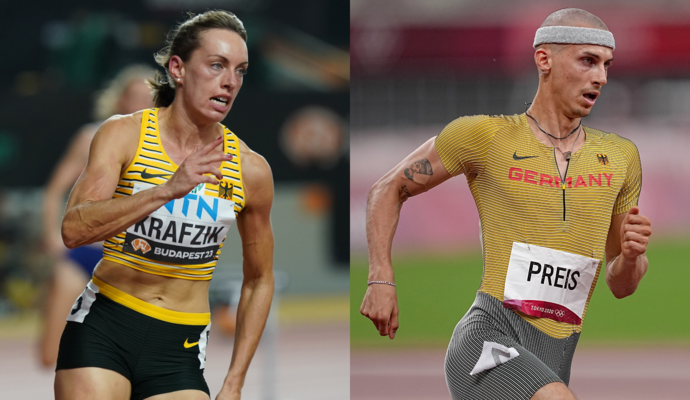 Für Carolina Krafzik und Constantin Preis geht es im Juni zur Europamiesterschaft nach Rom. Für Carolina Krafzik und Constantin Preis geht es im Juni zur Europamiesterschaft nach Rom.