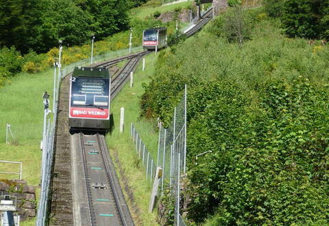 Der obere Teil der Stäffeleslauf-Strecke weist eine Steigung von bis zu 52 Prozent auf.