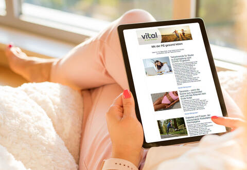 Mit dem Newsletter von Vital-Region.de werden Sie jeden Dienstag über spannende Gesundheitsthemen informiert.