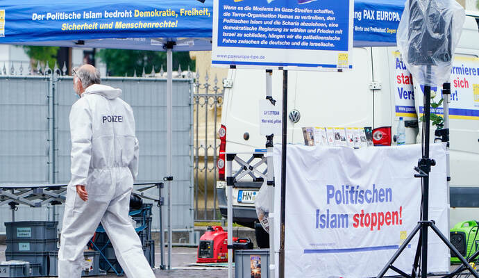 Mannheim - Messerangriff auf Marktplatz