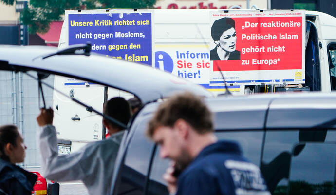 Mannheim - Messerangriff auf Marktplatz