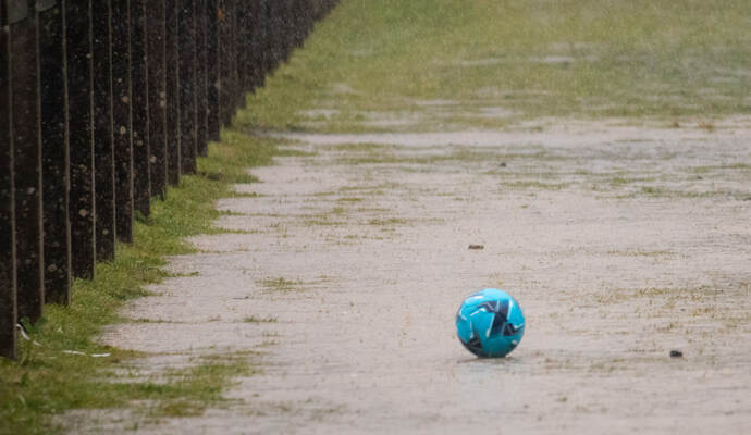 Die Sportveranstaltungen des Vereins fallen ins Wasser. Die Sportveranstaltungen des Vereins fallen ins Wasser.