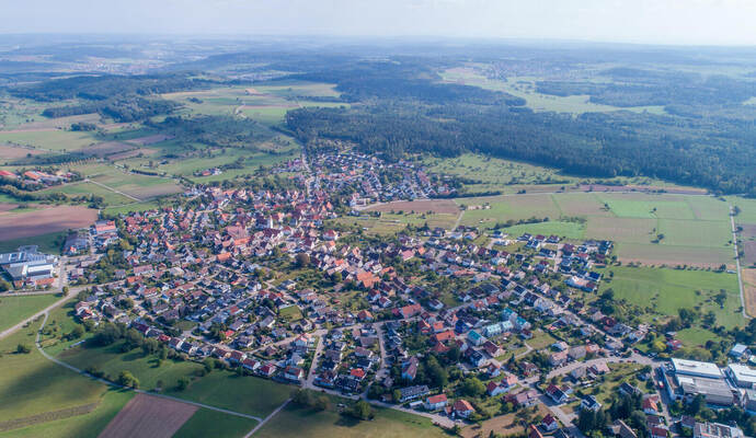 Luftbild Neuhausen