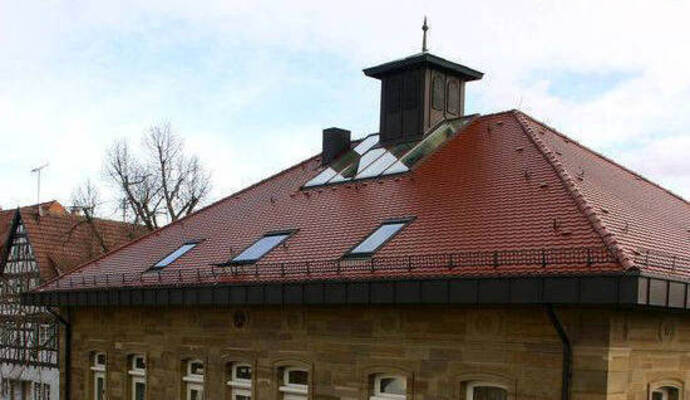 Das Rathaus in Ötisheim. Das Rathaus in Ötisheim.