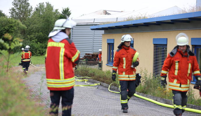 Die Feuerwehr konnte den Brand löschen.