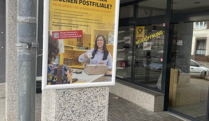 Ende August ist Schluss: Dann schließt die Postfiliale in Enzberg. Stäbler Ende August ist Schluss: Dann schließt die Postfiliale in Enzberg.