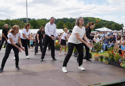 Mitreißende Tänze hat der Verein „Go4Dance“ präsentiert.