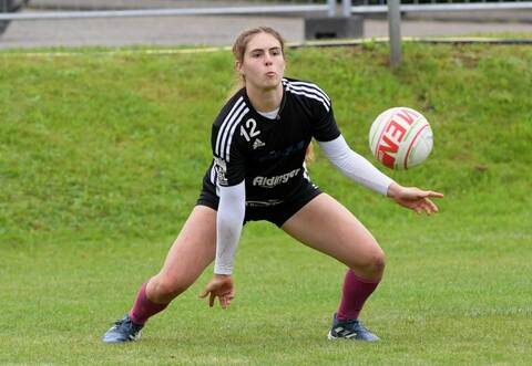 Alles gegeben: Trotz starker Abwehrarbeit von Martina Bortolotto...