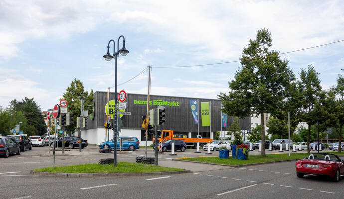 Umleitung B10 Sanierung Mühlacker