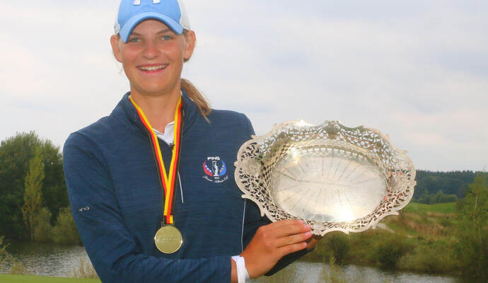 Helen Briem vom Stuttgarter Golf-Club Solitude aus Mönsheim. Helen Briem vom Stuttgarter Golf-Club Solitude aus Mönsheim.
