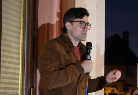 Martin Sellner in Chemnitz