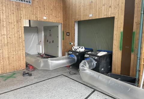 Aufwendig gestaltet sich die Sanierung in Mühlhausen.