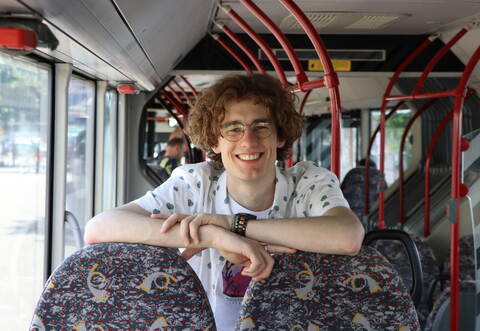 Marlon Frommer, der VCD-Kreisvorsitzende.