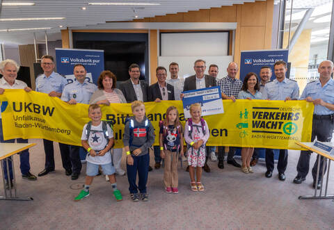 Gemeinsam für sichere Schulwege: Die Verkehrswacht Pforzheim/Enzkreis möchte mit ihren Partnern für unfallfreie Straßen sorgen.