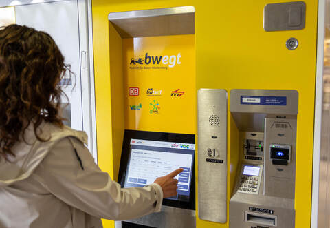 VPE Ticketautomat Bahn Bus