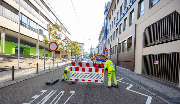 Sperrung Kiehnlestraße